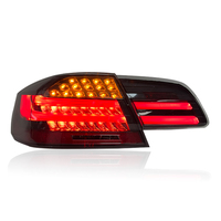 Feux arrière LED à lentille transparente SJC Auto pour Série 3 M3 E92 E93, ensemble de feux arrière