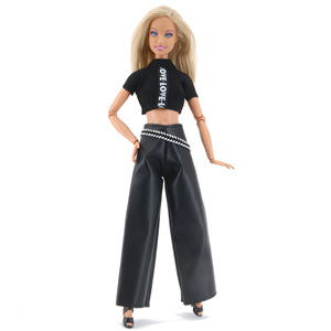 Phong Cách Mới Quần Áo Chỉ Búp Bê Thay Đổi Trang Phục 30Cm Búp Bê Quần Áo Thời Trang Thiết <span class=keywords><strong>L</strong></span>ập Tùy Chọn Quần Jean Và T-Shirt - Product Image 4