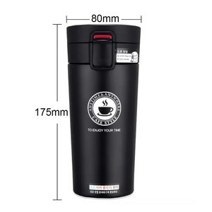 Tumbler per Caffè Classico Prima Generazione, Tazza Isolata Sottovuoto in Acciaio Inox 304, Coperchio Pop-Top, Bottiglia d'Acqua Portatile per Uso Quotidiano - Product Image 5