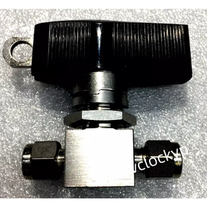 Vanne à boisseau sphérique en acier inoxydable SWAGELOK, tube de 1,4 pouce de diamètre extérieur, SS-43S4-LL, d'occasion - Product Image 2