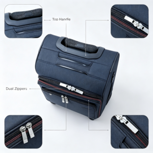 <span class=keywords><strong>Valigia</strong></span> da Viaggio Oxford Antigraffio Resistente all'Usura - Product Image 3