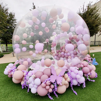 Dôme Igloo Transparent Gonflable pour Enfants, Location pour Mariages et Anniversaires, Tente Bulle Gonflable Transparente, Maison Bulle