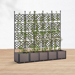 Flower Box, Outdoor Fence, Trough, Climbing Vine <b>Frame</b>, Support, Vegetable Pot, Roof, Balcony, Planting Special Pot - Product Image 3