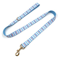 Laisse collier pour chien et chat personnalisée avec boucle rayée Accessoires de luxe en cuir pour animaux de compagnie avec éclairage