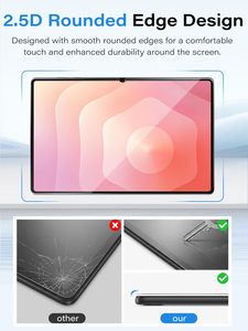 Protector de Pantalla de Vidrio Templado Transparente HD de Dureza 9H al por Mayor para <span class=keywords><strong>Samsung</strong></span> <span class=keywords><strong>Galaxy</strong></span> Tab <span class=keywords><strong>S12</strong></span> <span class=keywords><strong>Plus</strong></span> <span class=keywords><strong>S12</strong></span>+, Anti-Rayones, Sin Burbujas - Product Image 5
