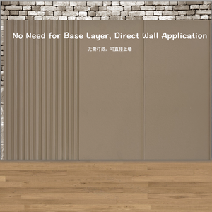 Hoge dichtheid stijlvolle <span class=keywords><strong>PVC</strong></span> wandpanelen, arbeidsbesparend, eenvoudige installatie, hotel lobby decoratie, binnendecoratie, waterdicht, brandwerend - Product Image 4