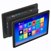 Ordinateur industriel embarqué robuste de 15 pouces, Intel Core I3/i5/i7 6e-13e génération, PC à panneau sans ventilateur avec alliage d'aluminium IP65 en stock