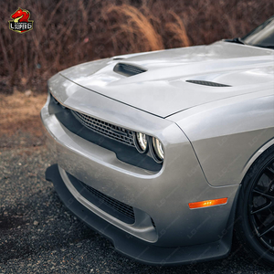 Neuer LEGAI Hochwertiger Kunststoff-Diffusor zum Fabrikpreis Schwarzes Breitbau-Kit im <span class=keywords><strong>Hellcat</strong></span>-Stil für Challenger 2015-2016 Spoiler - Product Image 5