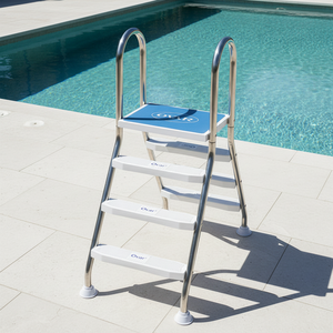Échelle de <span class=keywords><strong>piscine</strong></span> en acier inoxydable 304/316 double face 1,0 mm pré-assemblée antidérapante facile à installer <span class=keywords><strong>pour</strong></span> <span class=keywords><strong>piscine</strong></span> spa - Product Image 1