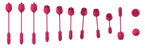 Juguetes sexuales de 10 frecuencias, telescopio de vibración, ortable - Product Image 5