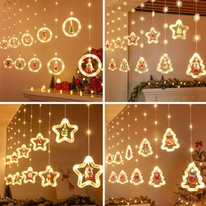 Nouvelles guirlandes lumineuses LED de Noël 2025, motif dessin animé, pour décorations de fête à la maison, ornements de sapin festifs et ambiance de vacances intérieure - Product Image 3