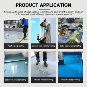 Enduit d'étanchéité polymère bi-composant JS pour carrelage, murs, toitures, sous-sols – Anti-fuite, haute résistance, écologique - Product Image 4