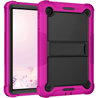 Étui pour tablette robuste pour TCL TAB 10 5G 10.1 pouces antichoc 2 en 1 Protection de béquille hybride housses robustes