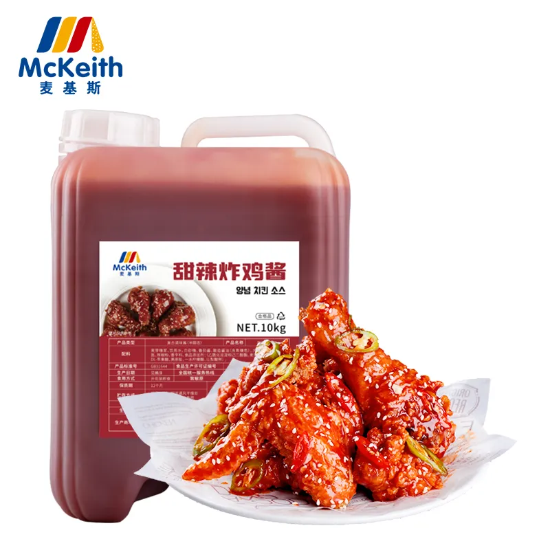 Hot Sale Factory Price Fried Chicken Sauce Korean BBQ Sauce HACCP ISO QS 10 Kg Sweet Spicy Sauce