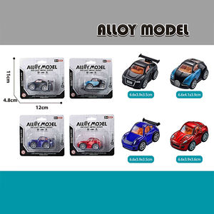 سيارة لعبة معدنية مخصصة بمقياس 1/64، نموذج مصغر من السبائك مع خاصية السحب للخلف، نموذج ترويجي للسيارات المصبوبة - Product Image 6