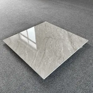 Living Room Baldosa Para Piso 10 Mm Tile Gray Flooring Polished Glazed Floor Tile