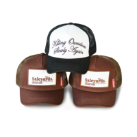 Casquette Trucker Snapback Sportive Verte à 5 Panneaux, Bord Légèrement Courbé, Non Structurée, avec Patch Brodé Personnalisé, Vente en Gros pour Fournisseurs de Chapeaux