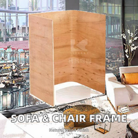 Fauteuil Courbé Moderne de Luxe en Cuir avec Accoudoir Unique, Structure en Contreplaqué d'Eucalyptus, Respirant et Confortable, Accessoire pour Salon