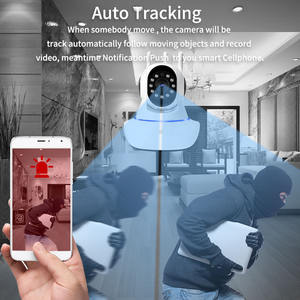 Intérieur De Sécurité Sans Fil WiFi Caméra IP Intelligente <span class=keywords><strong>Nounou</strong></span> Chien Chat Cam avec Vision Nocturne 2 Voies De Détection De Mouvement - Product Image 5