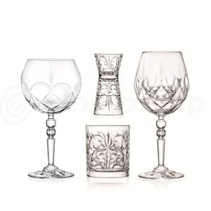 Set da Cocktail 4 Pezzi in Vetro Cristallo Luxion per Cocktail - Product Image 1