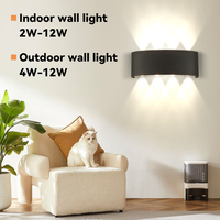 Lámpara de Pared LED Dion de Alta Calidad, Impermeable, para Interiores y Exteriores, con Diseño Moderno