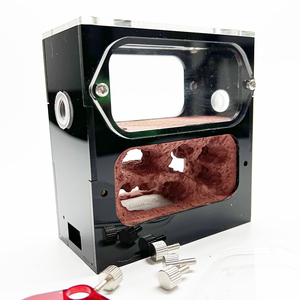 Formicaio Moderno Rettangolare in Acrilico con Torre d'Acqua Idratante, Nido per Formiche in Cemento, Allevamento Regina, Casetta per Insetti, Laboratorio per Formiche - Product Image 5