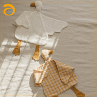 Doudou ultra doux en peluche avec poupée intégrée, jouet de berceau pour nouveau-né, cadeau de naissance, étiquette personnalisée