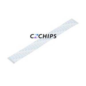 HX FFC-1.0-24P-200mm FFC Cable (Flexible Flat Cable) P=1mm Connector 24P 1mm 0.3mm Non-Inverting - Product Image 1