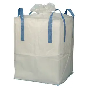 厂家直销PP大袋巨型袋1吨定制重量底部安全木材/沙子/矿物/化肥