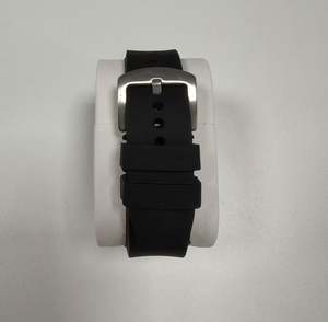 Reloj de Cuarzo de Aleación de 40 mm para Hombre, Diseño Negro de Fábrica, con Esfera de Agujas y Correa de Goma - Product Image 3