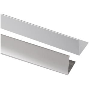 Satin 25x25x1mm Perfil de revestimiento de esquinas Barra de 2 m Accesorios exteriores Modelo 853 - Product Image 1