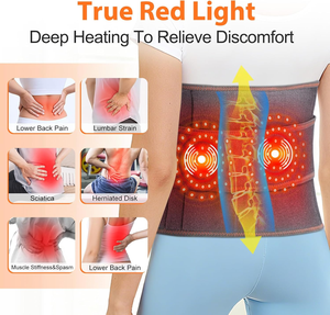 Cinturón de Masaje Eléctrico Multifunción con Presión de Aire y Vibración, Cinturón Adelgazante Abdominal, Masajeador de Cintura con Calor - Product Image 2