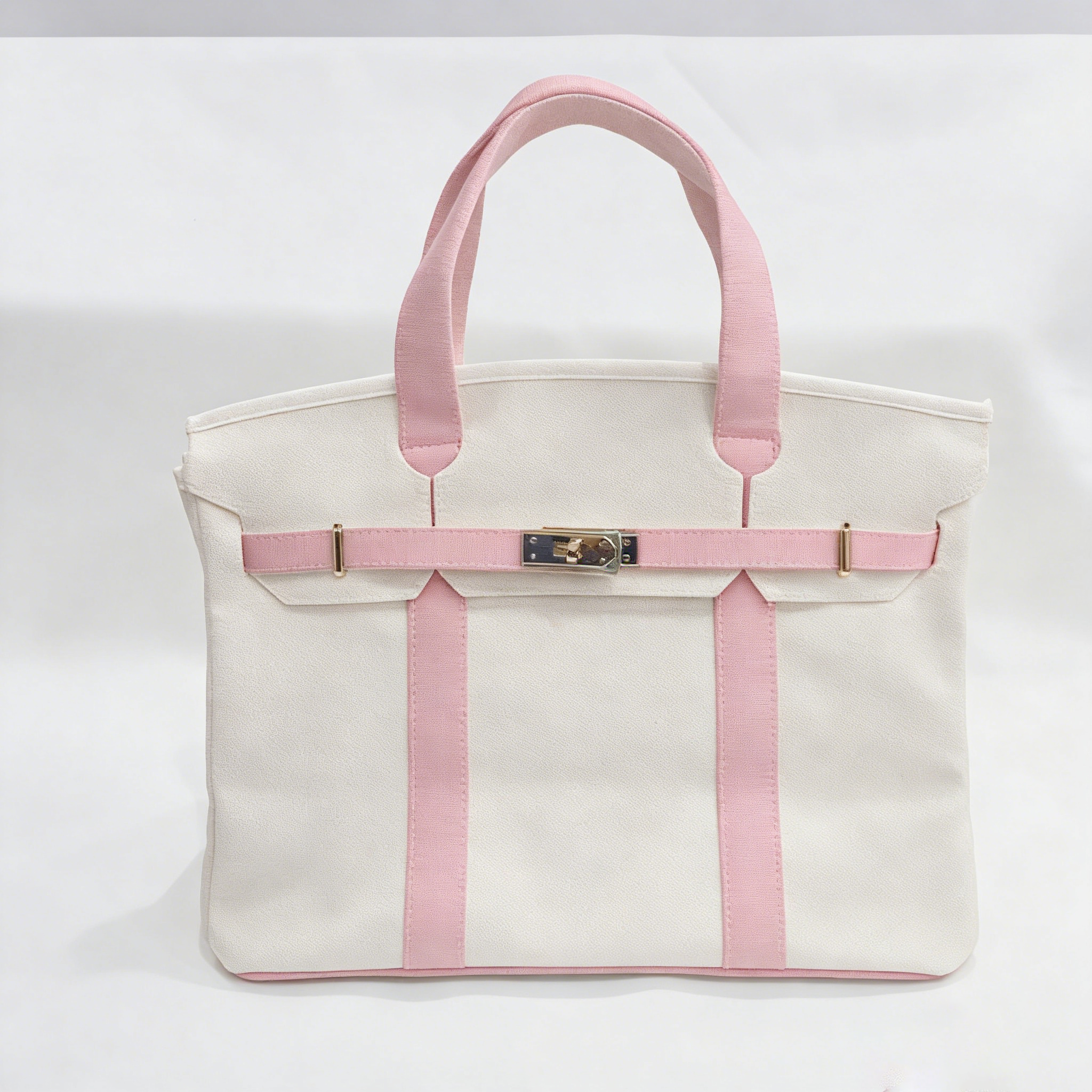 Sac fourre-tout de luxe rose