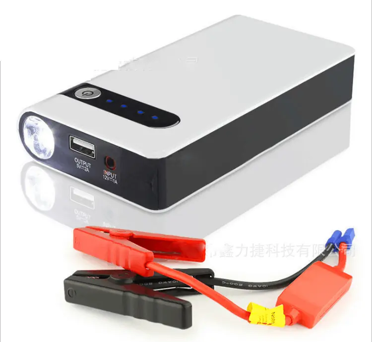 Portable Jump Starter With LED Light Emergency Tool Battery 12v Car Jump Starter With LCD Screen