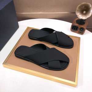 Best-selling Summer Leather Men's Sandals Fashion slippers Leather <b>Shoes</b> Men - Product Image 5