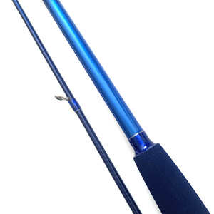 Canne à pêche marine Kaman <span class=keywords><strong>Dragon</strong></span> Carbon 2 brins 2,28 m, action rigide, pour bateau, anneaux Fushi, poids 180g, 118cm pliée - Product Image 3