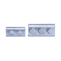 En stock, vente en gros : Serres-câbles à rainures parallèles JBB-123 pour câbles en acier, galvanisés à chaud, pour la mise à la terre des lignes électriques