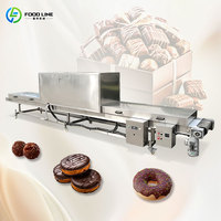 Nouvelle machine économique semi-automatique de haute précision pour l'enrobage de petits chocolats, idéale pour les noix et la farine dans la production de gâteaux et biscuits