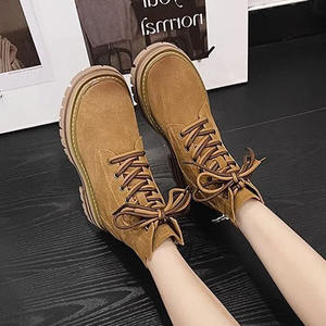 Botas Cortas de Mujer de Cuero Genuino Estilo Retro para Otoño Invierno 2026, Botas Vaqueras Occidentales con Plataforma y Tacón Alto - Product Image 2