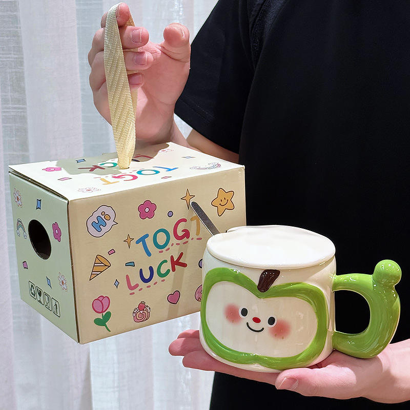 ช้อนสแตนเลสสีเขียว