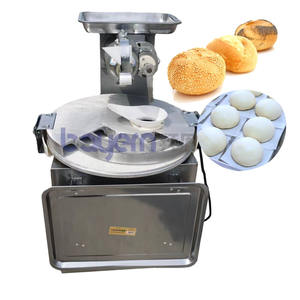 Diviseur de pâte automatique pour boulangerie, pizza, tortilla, hamburger, <span class=keywords><strong>pain</strong></span>, machine à faire des boules de pâte, machine à couper et arrondir la pâte - Product Image 2