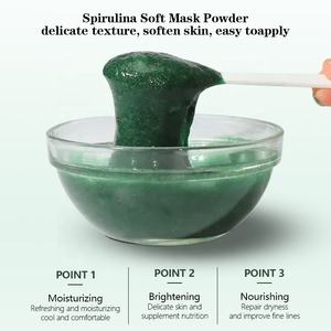 Poudre de <span class=keywords><strong>Masque</strong></span> Authentique à la Spiruline DIY Soin Visage Naturel Herbal Vitamine C Anti-Acné Hydratant Anti-Gerçures Apaisant Coréen OEM - Product Image 4