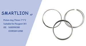 ชุดแหวนลูกสูบเครื่องยนต์ 75 มม. 1*1*2 รุ่น 1608990380 1618395280 039RS00120N0 1626728180 สำหรับ Peugeot 301 1.2 - Product Image 6