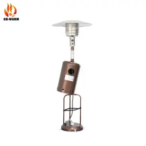 Paddestoel soort vlam gas outdoor patio heater uit china, LPG gas tuin verwarming met goedkope prijs