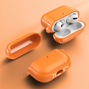Nouveaux styles d'étuis pour <span class=keywords><strong>Airpods</strong></span>, texture en cuir TPU pour <span class=keywords><strong>Airpods</strong></span> Pro 3, coque anti-chute pour écouteurs, étui de protection pour Airpod 4 3 2 - Product Image 4