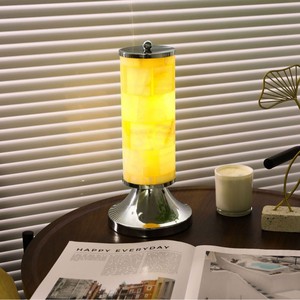 Modern Marble LED Table Lamp Touch Control Rechargeable Cordless <b>Bedside</b> Light 3 Color Adjustable Warm <b>White</b> Light - Product Image 4