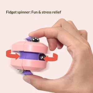 Nouveau Jouet en Plastique : Balle Puzzle Gyroscopique Anti-stress, Cube Magique à Billes pour Enfants de 4-6 Ans, Jeu de Piste pour le Développement de l'Intelligence Créative - Product Image 3