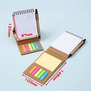 Custom Spiral Memo Pad Standing Flip Note Block with Tear off Color Paper, <b>Desk</b> Sticky Notes for Office Promotional Gift - Product Image 6