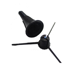 Soporte de trompeta portátil para clarinete, soporte de Metal plegable para clarinete, negro - Product Image 2