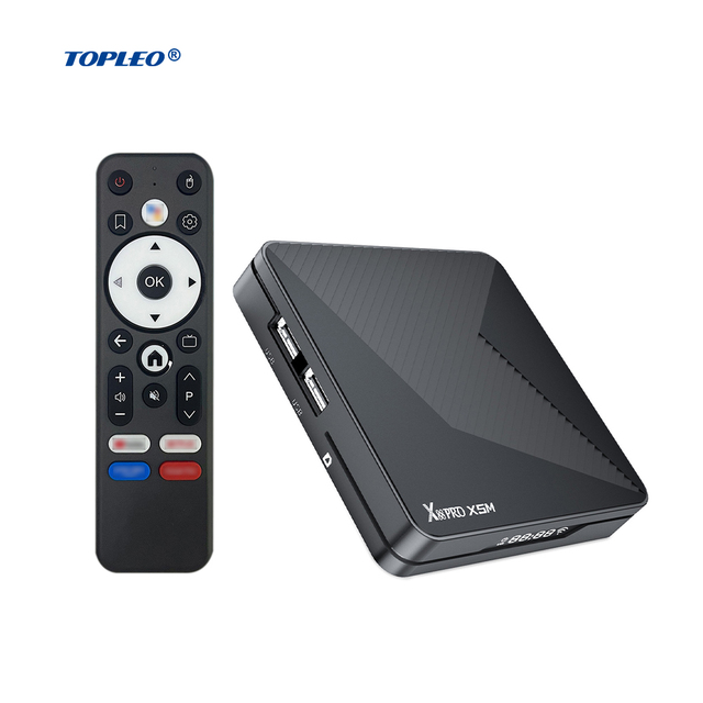 Topleo Smart Tv Box 8k 4k Stb Cheapest 4gb ram 32gb X88 Pro Amlogic S905x5m 5g Android 14 Smart Tv Box